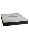 Set Saltea ortopedica, Praga 140x200x22 cm, cu plasa de arcuri tip Bonell, box spring system, fermitate medie, sistem de aerisire perimetral, Saltsib