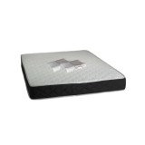 Set Saltea ortopedica, Praga 140x200x22 cm, cu plasa de arcuri tip Bonell, box spring system, fermitate medie, sistem de aerisire perimetral, Saltsib