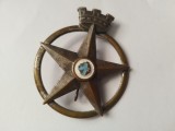 bnk ins Italia Insigna de bereta Italian Medical Corps (pre 1960)