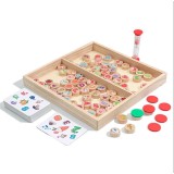 Set de jocuri de memorie si asociere pentru copii, Jucarie de antrenament pentru educatie timpurie,28 x 28x 3 cm