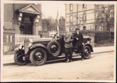 HST M492 Poză automobil de epocă anii 1920-30 foto