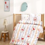 Cumpara ieftin Lenjerie Patut Bebe Winnie The Pooh Cloudy (Bumbac 100%)