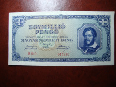 UNGARIA 1.000.000 PENGO 1945 UNC- foto