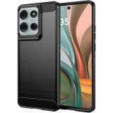 Husa pentru Motorola Moto G75, OEM, Carbon, Neagra