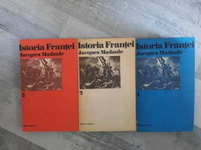 Istoria Frantei vol.1,2 si 3 de Jacques Madaule foto