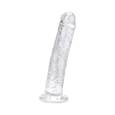 Loving Joy 8.5 Inch Suction Cup Dildo Clear foto