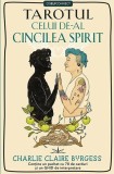 Tarotul celui de-al cincilea spirit - Charlie Claire Burgess, 78 carduri + ghid, brosat, carti spiritualitate