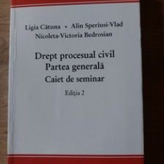 Drept procesual civil Partea generala Caiet de seminar Ligia Catuna