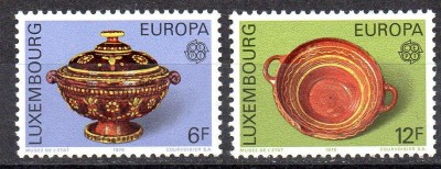 LUXEMBURG 1976, EUROPA CEPT, Arta, serie neuzata, MNH foto