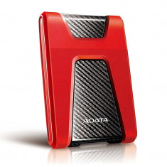 Hard disk extern ADATA Durable HD650 1TB 2.5 inch USB 3.1 Red foto