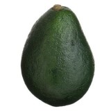 Fruct artificial de avocado, verde, 10 cm, CMCLASS