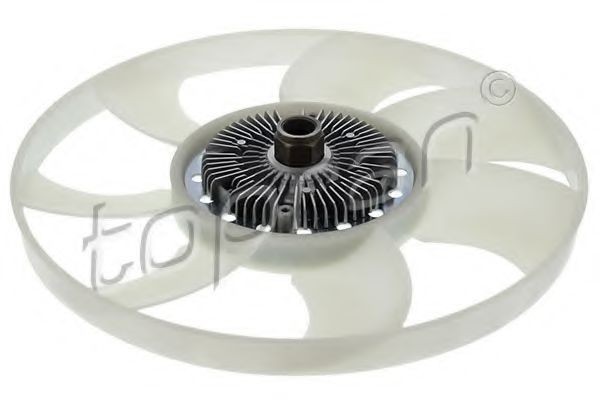 Vascocuplaj / Cupla ventilator radiator FORD TRANSIT bus (2006 - 2014) TOPRAN 304 376