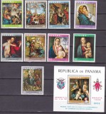 Panama 1969 pictura MI 1147-1155 + bl.106 MNH