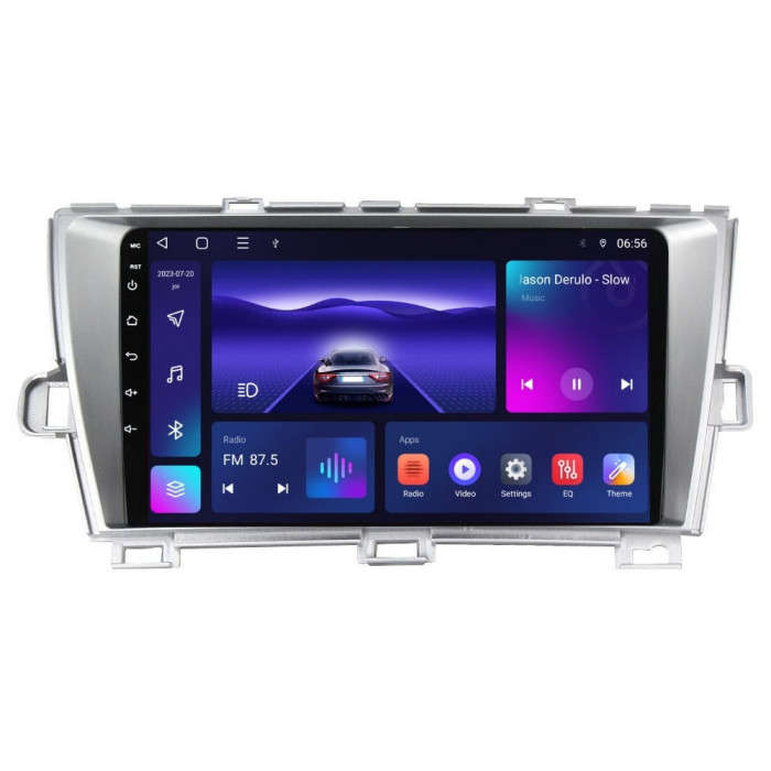 Navigatie dedicata cu Android Toyota Prius 2009 - 2015, 3GB RAM, Radio GPS Dual