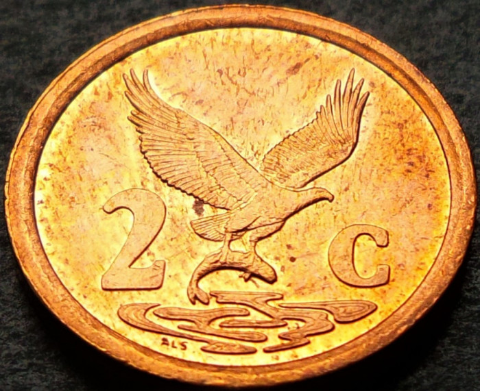 Moneda 2 CENTI - AFRICA de SUD, anul 1996 * cod 5248 = A.UNC