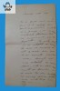 Scrisoare olografa redactata de Maresalul Averescu in tinerete - cca 1885