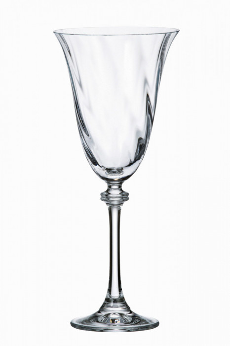 Set 6 pahare vin rosu Alexandra Optic 350 ml Bohemia Crystalite COD: 1954