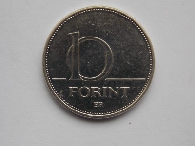 10 FORINT 2015 UNGARIA foto