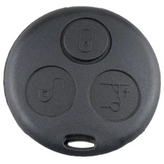 Carcasa pentru cheie cu 3 butoane pentru Smart Fortwo 450 Forfour 451 Roadster