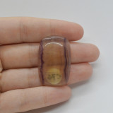 Cabochon fluorit galben 35x22x7mm c76