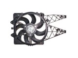 GMV radiator electroventilator Fiat Bravo (198), 2007-2014, motor 1.4 T-Jet/1.4 TB Multiair, benzina, 404 mm; 2 pini