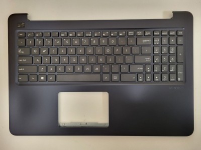 Carcasa superioara cu tastatura palmrest Laptop, Asus, E502, E502M, E502MA, E502S, E502SA, 13NL0022AP0101, 13N0-S3A0901, 90NB0B72-R30011, layout US foto