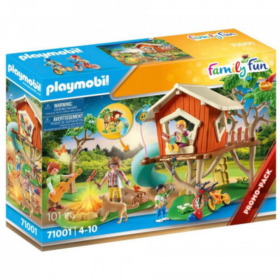 Playmobil - Casa Din Copac Cu Tobogan foto