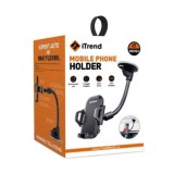 Suport cu Brat flexibil, Bord sau parbriz, Fixare cu cleme automate