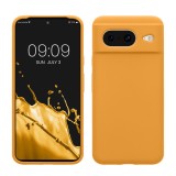 Husa Kwmobile pentru Google Pixel 8, Portocaliu, Silicon, KWM000020JF008C, Carcasa