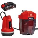 Einhell GE-PP 18 RB Li PXC - Pompa submersibila + Acumulator Li-Ion 18 V 2.5 Ah