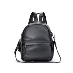 Rucsac de dama, Anouk GT2738, piele naturala, Negru