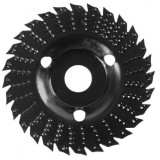 Disc circular slefuit, modelat, raspel, otel carburat, pentru lemn, plastic, ipsos, 125x22.2&nbsp;mm, Strend Pro&nbsp; GartenVIP DiyLine