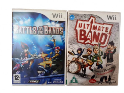 Joc Nintendo Wii Battle of the bands + Ultimate band foto