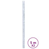 Cumpara ieftin Folie fereastra, 2 buc., mata, model floral, PVC