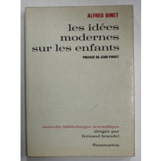 LES IDEES MODERNES SUR LES ENFANTS par ALFRED BINET , 1973