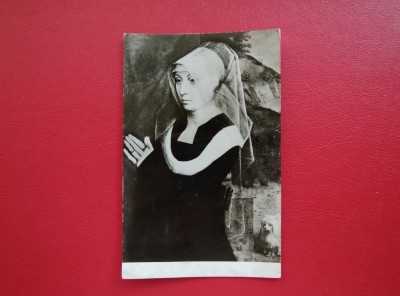 CARTE POSTALA - RPR - MUZEUL DE ARTA AL R.P.R. - PORTRET DE FEMEIE foto