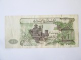 Algeria 50 Dinars 1977 serie:01165,bancnota din imagini