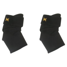 Set 2 orteze pentru glezna Thx4Cooper, S, M, prindere cu scai, negru