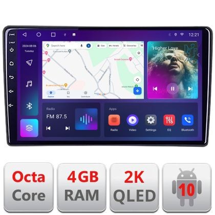 Navigatie Suzuki Splash Opel Agila 2008-2014 Android ecran Qled 2K Octa core 4+32 kit-splash-+EDT-E409-2K v1 CarStore Technology