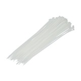 Fasete din plastic albe 3.5x300 mm, set 100 buc, Breckner Germany
