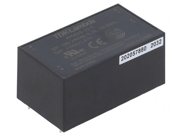 Convertor AC/DC 25W 15V 1.67A
