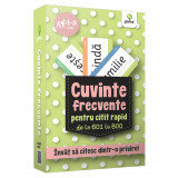 Cuvinte frecvente pentru citit rapid de la 601 la 800