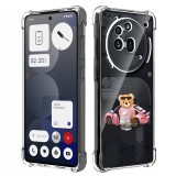 Husa antisoc pentru nothing phone (3a) pro - airbag tpu, col&Egrave;uri ranforsate - girl power