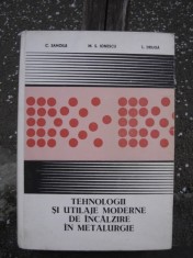 TEHNOLOGII SI UTILAJE MODERNE DE INCALZIRE IN METALURGIE - C. SAMOILA