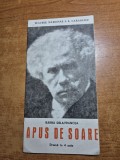 program teatrul national ion luca caragiale - din anul 1967 - george calboreanu ,gheorghe cozorici,draga olteanu,carmen stanescu