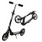 Trotineta freestyle, QKIDS, WEISS Black, Ghidon reglabil pe 3 trepte, Amortizor EasyUp