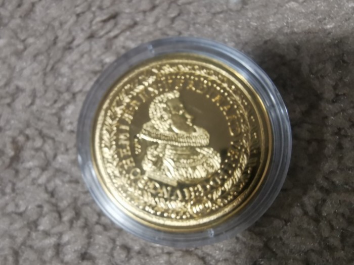 Monede placate aur - comemorative