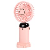 Ventilator Ultra Portabil cu Aromaterapie, Flippy, 3 in 1, de Mana, de Birou, de Gat, 5 Trepte de Viteza, Incarcare USB, Autonomie 12h, Pliabil, cu Ec