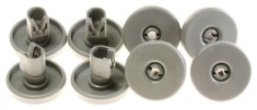 SET 8 ROTI COS INFERIOR 50286965004 pentru masina de spalat vase ELECTROLUX / AEG