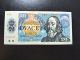CEHOSLOVACIA 20 KORUN 1988 XF / AUNC